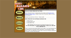 Desktop Screenshot of idahosmammothcave.com